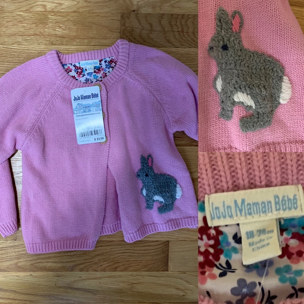 NWT JoJo Maman Bebe Sweater